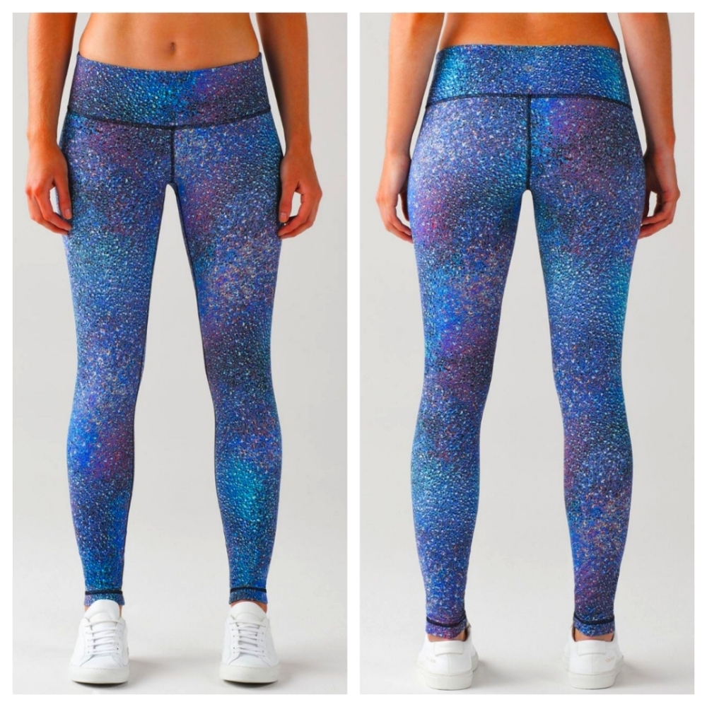 Lululemon Wunder Under Pant III (Full-On Luxtreme) Strive Multi Black SZ 4